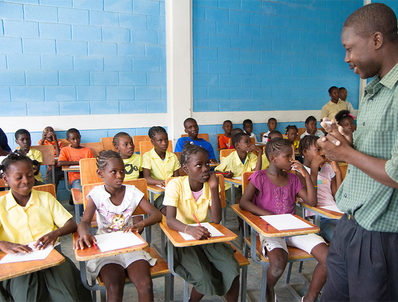 Die SOS-Hermann-Gmeiner-Schule in Port-au-Prince