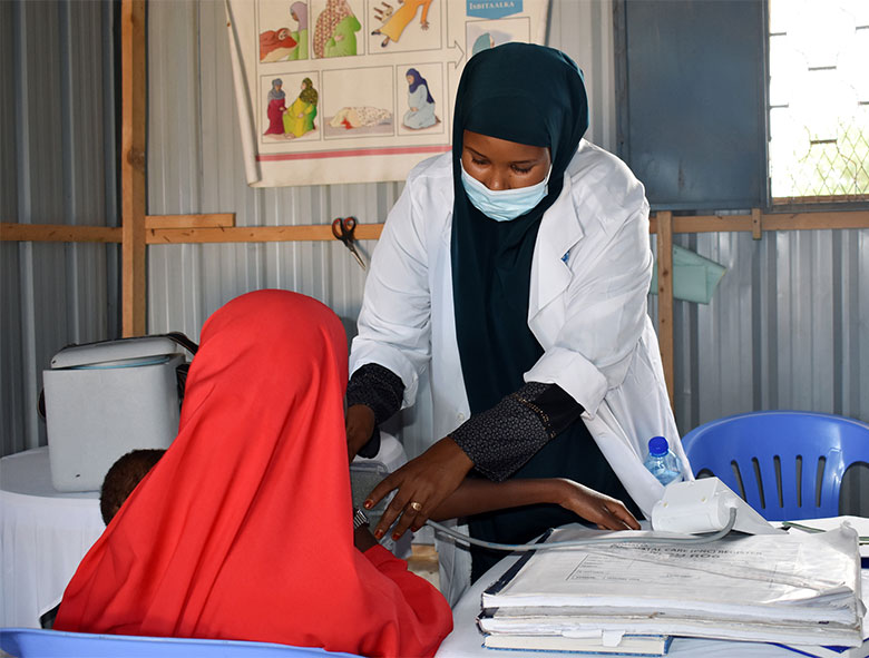 Die SOS-Klinik in Mogadischu, Somalia